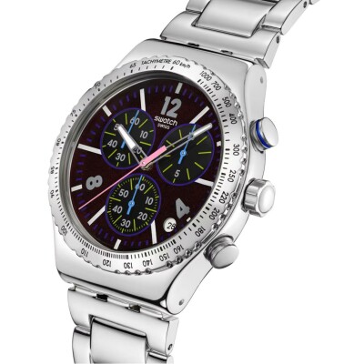 Montre Swatch Purple Glow YVS533G