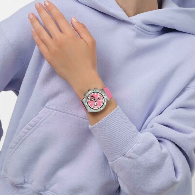 Montre Swatch Irony Chrono Berry Reflective