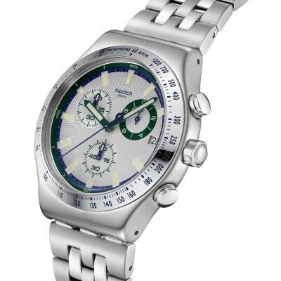 Montre Swatch Irony Chrono Midnight In The Mirror