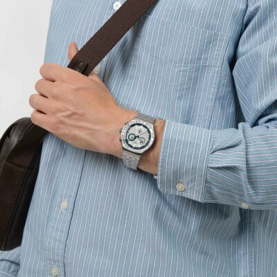 Montre Swatch Irony Chrono Midnight In The Mirror