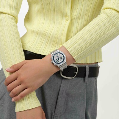 Montre Swatch Irony Chrono Midnight In The Mirror