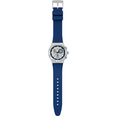 Montre Swatch Irony Chrono Blue Reflective