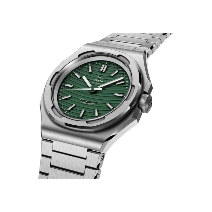 Montre Yema Wristmaster Traveller Micro-Rotor Edition limitée YWTR22-ZMS