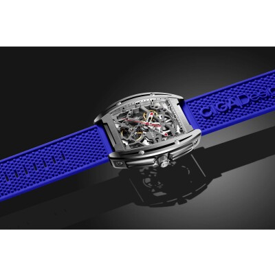 Montre CIGA Design Series Z Edge Blue Z031-SS01-W5BU