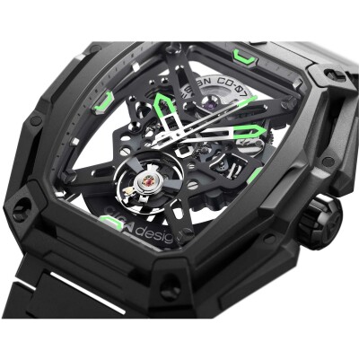 Montre CIGA Design Series Z Hunter Black Z035-BB01-W1B