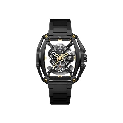 Montre CIGA Design Series Z Hunter Steel  Black Gold Z035-BB02-W1B