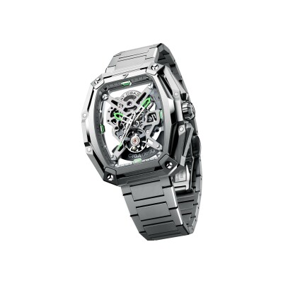 Montre CIGA Design Series Z Hunter Silver Z035-SS01-W1S