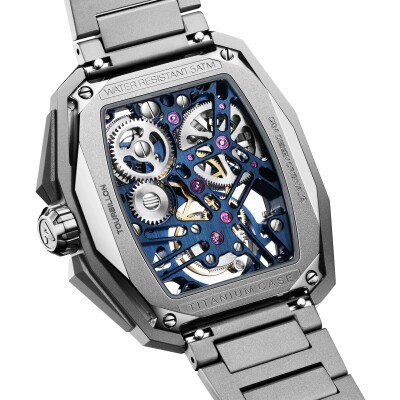 Montre Ciga Design Series Z Hunter Skeleton Tourbillon Blue Z037-TIBU-1T6B