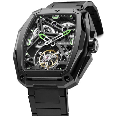 Montre Ciga Design Series Z Hunter Skeleton Tourbillon Carbon Z037-TIGR-1G6B