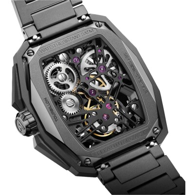 Montre Ciga Design Series Z Hunter Skeleton Tourbillon Carbon Z037-TIGR-1G6B