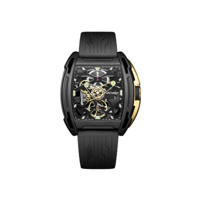 Montre CIGA Design Series Z Exploration Black-Gold Z062-BLGO-W5BK