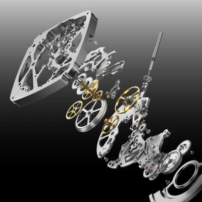 Montre CIGA Design Series Z Exploration Black-Gold Z062-BLGO-W5BK