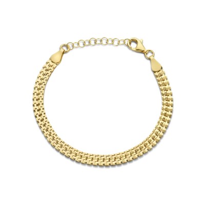 Bracelet Naiomy Silver en argent plaqué or jaune