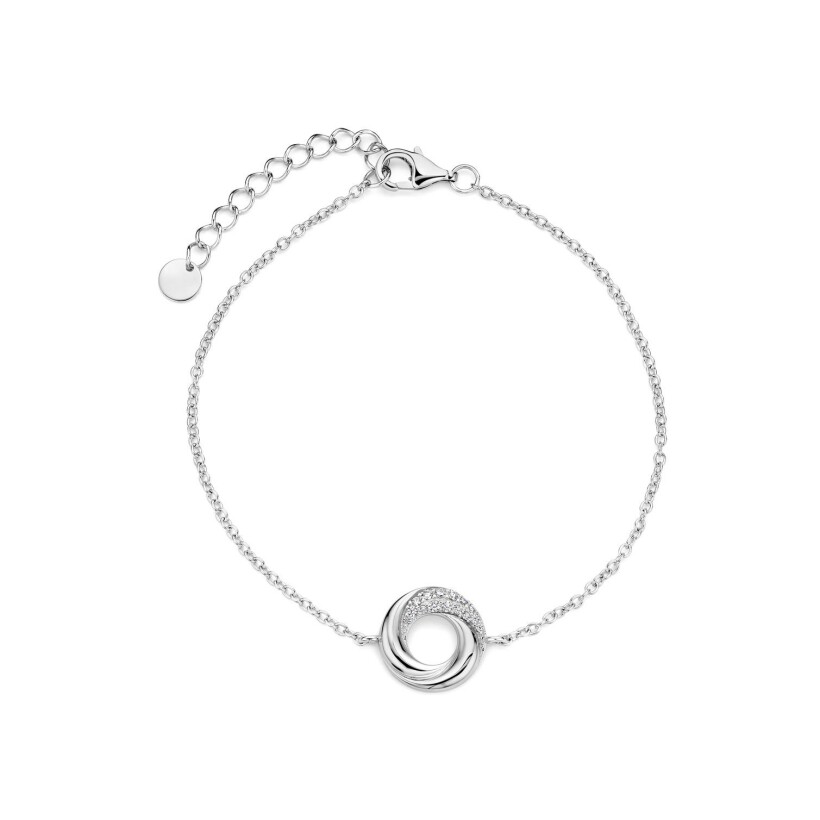 Bracelet Naiomy Silver en argent et oxydes de zirconium