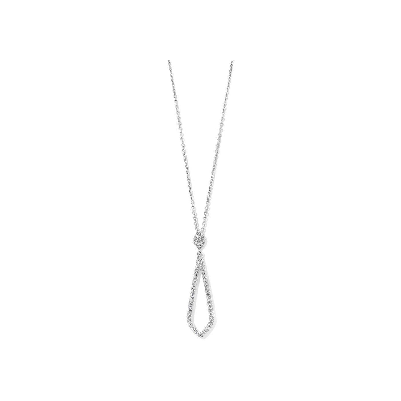 Collier Naiomy Silver en argent et oxydes de zirconium