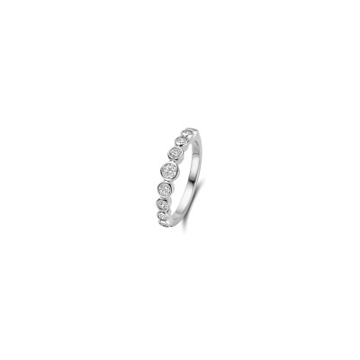 Bague Naiomy Silver en argent et zircon