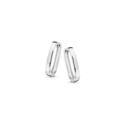 Boucles d'oreilles créoles Naiomy Silver en argent