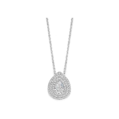 Collier Naiomy Silver en argent et oxydes de zirconium