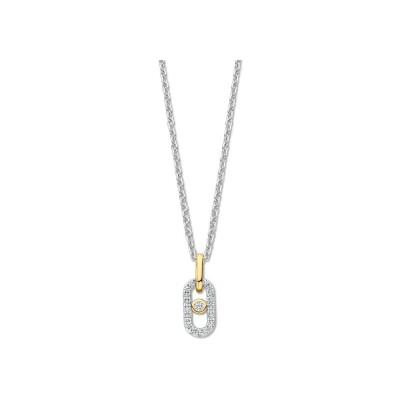 Collier Naiomy Silver en argent et oxydes de zirconium