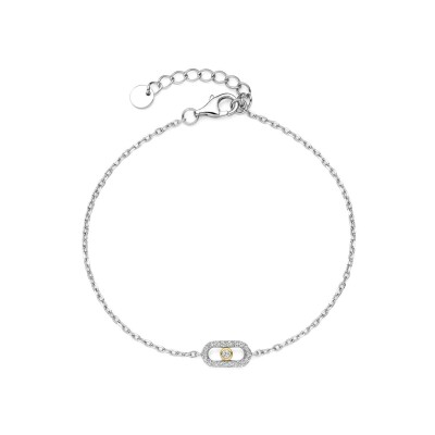 Bracelet Naiomy Silver en argent et oxydes de zirconium