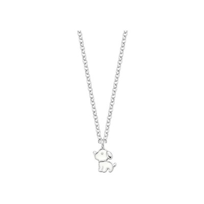 Collier Naiomy Princess Chien en argent
