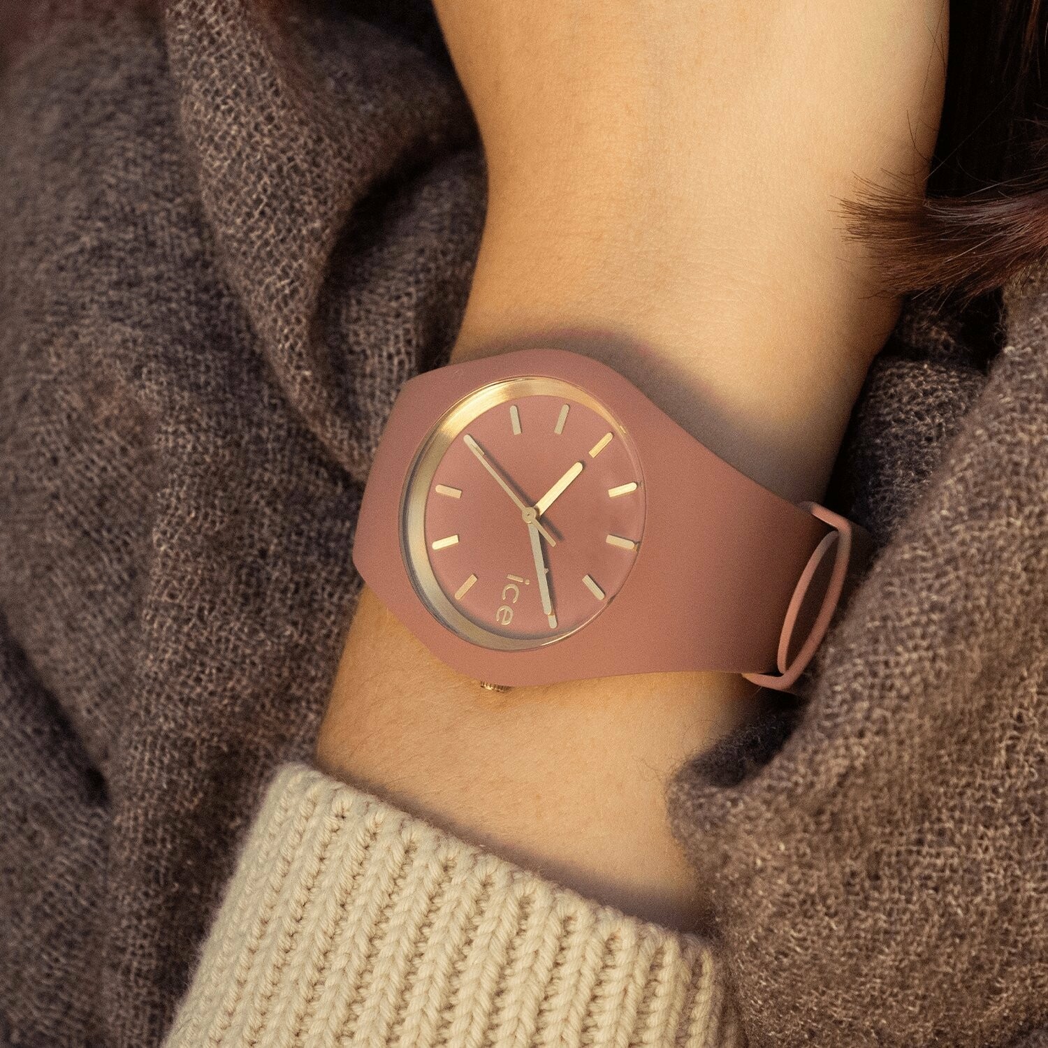 Achat Montre Ice Watch ICE glam brushed fall rose small