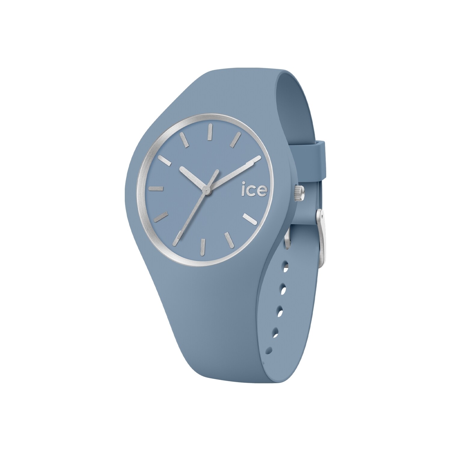 Ice-Watch ICE Glam Brushed Wind Orologio Da Donna Grigio Con Cinturino In Silicone, Cassa 34 Mm, Impermeabile 10 ATM