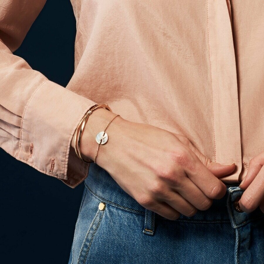 Chaumet Jeu de Lien Harmony Bracelet 084999 18K Pink Gold– GALLERY RARE  Global Online Store
