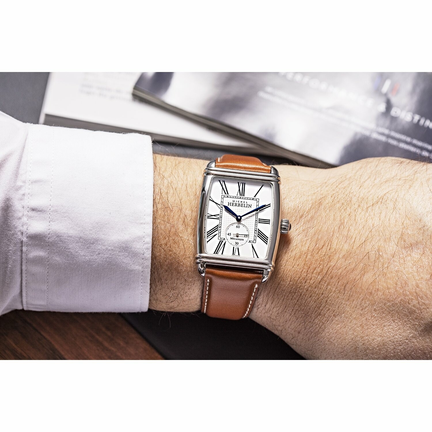 Montre HERBELIN Art Deco 1938/08GO vue 4