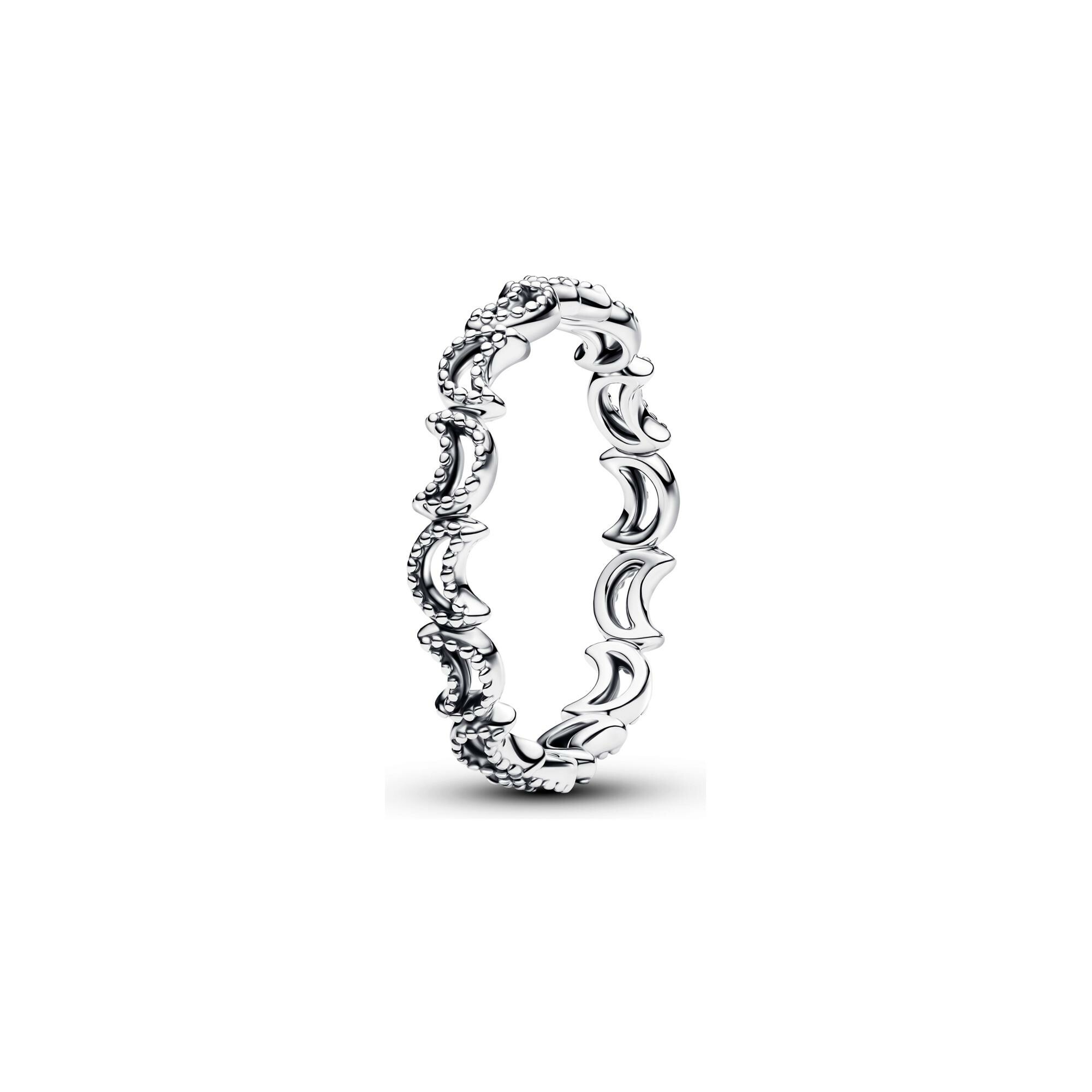 Bague Pandora Croissant de Lune en argent, taille 56 vue 1