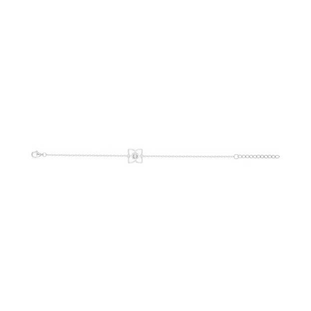 Bracelet La Garçonne en argent et diamant