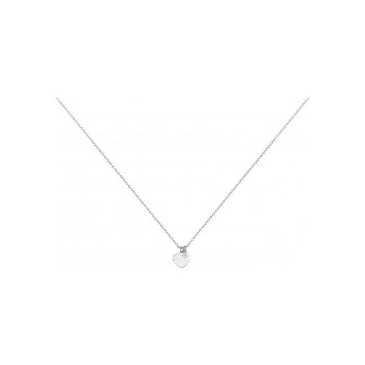 Collier La Garçonne en argent et diamant