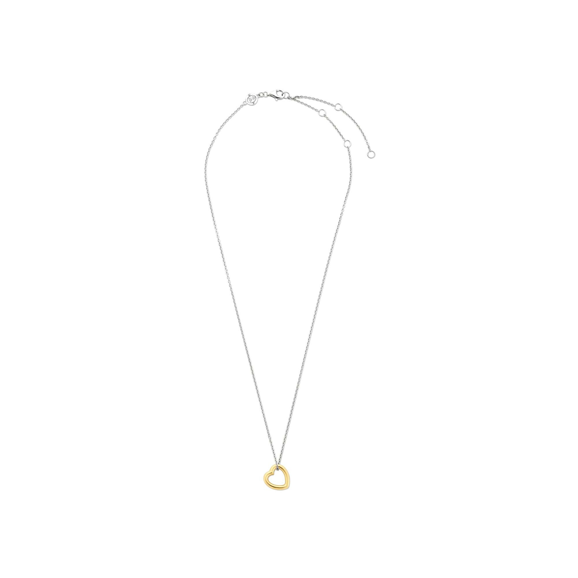 Collier Ti Sento en argent doré vue 4