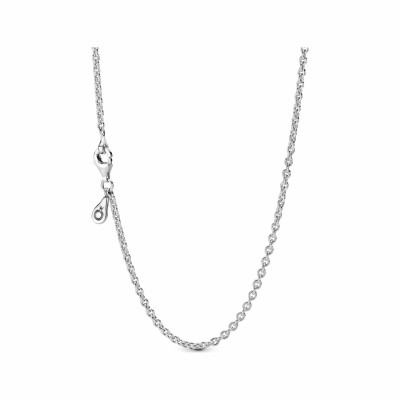 Chaîne forçat Pandora Icons à maille forçat en argent, 45cm vue 1