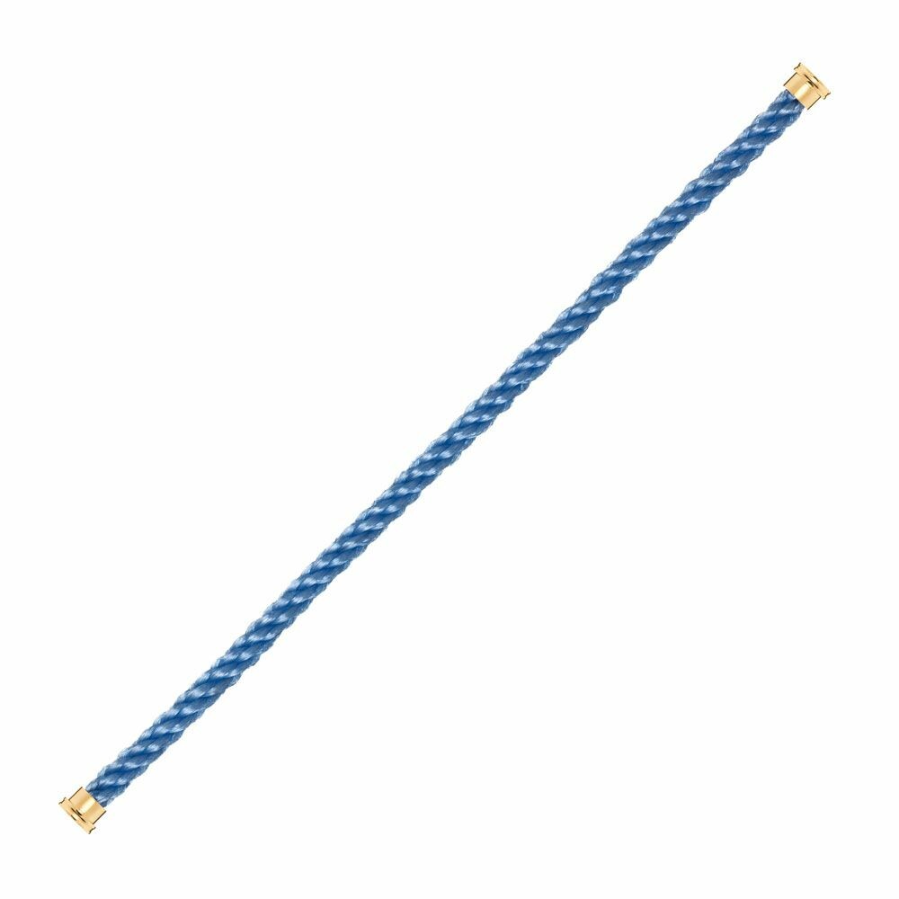 Câble grand modèle FRED Force 10 en corderie bleu ciel vue 1