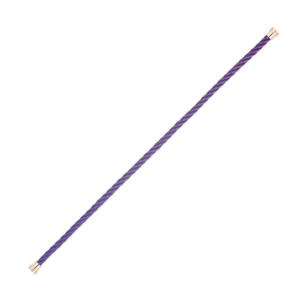 Câble moyen modèle FRED Force 10 en acier violet vue 1