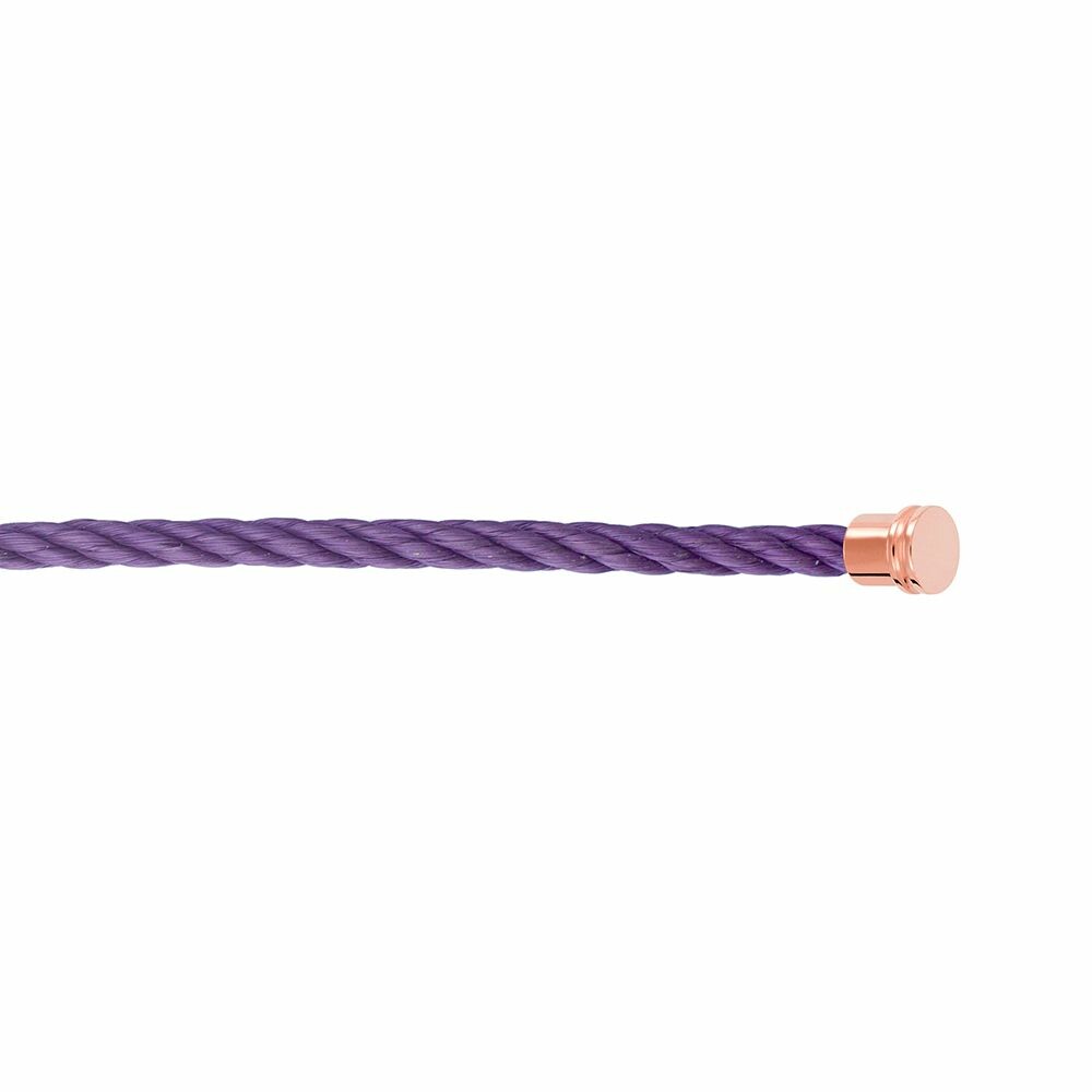Câble moyen modèle FRED Force 10 en acier violet vue 2