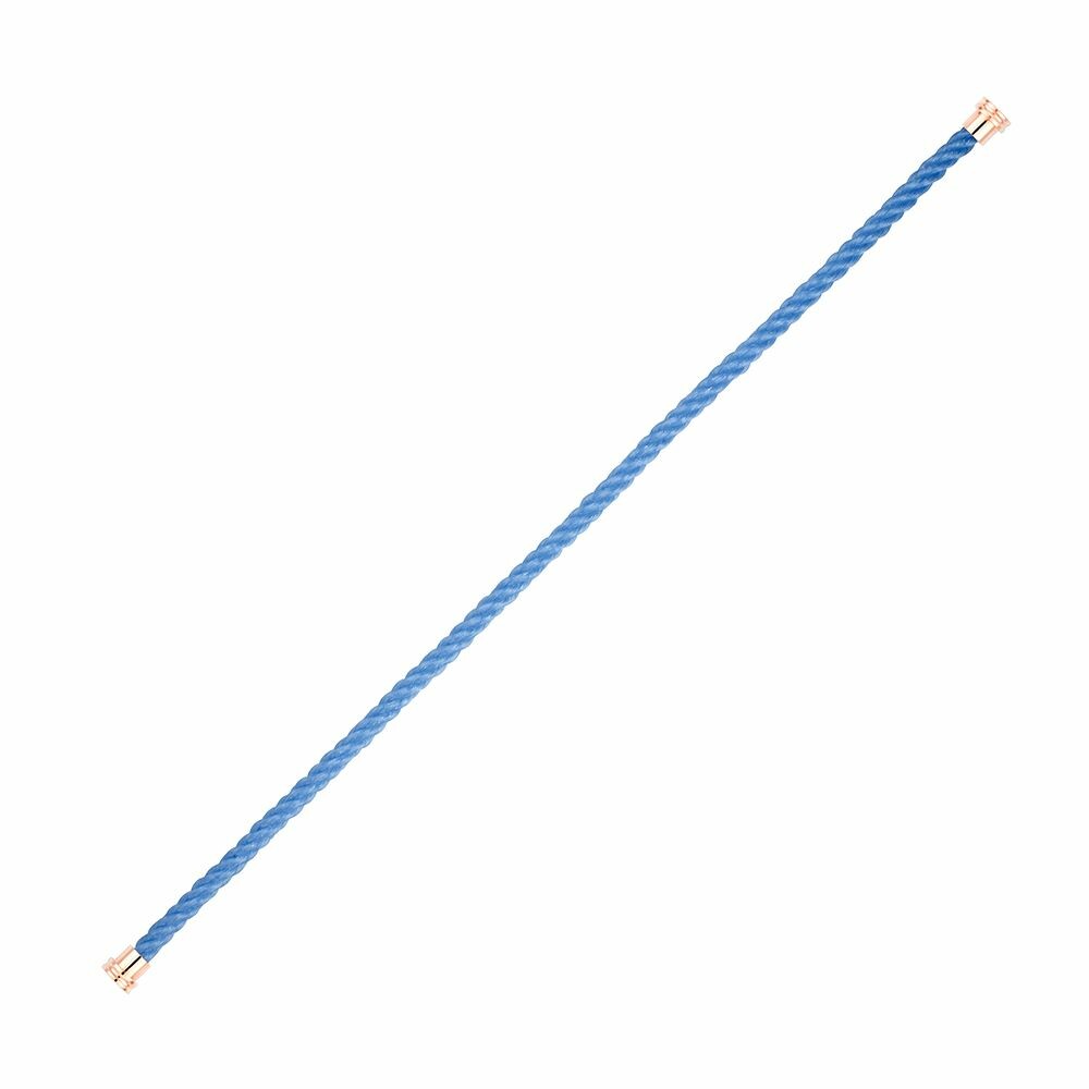 Câble moyen modèle FRED Force 10 en corderie bleu ciel vue 1
