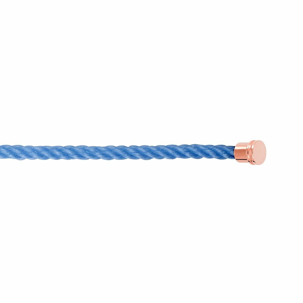 Câble moyen modèle FRED Force 10 en corderie bleu ciel vue 2