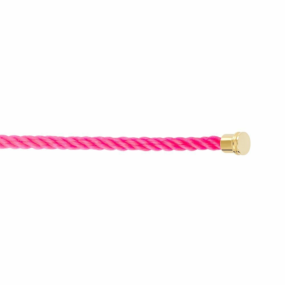 Câble moyen modèle FRED Force 10 en corderie rose fluo vue 2