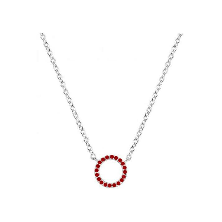 Collier en argent et oxydes de zirconium