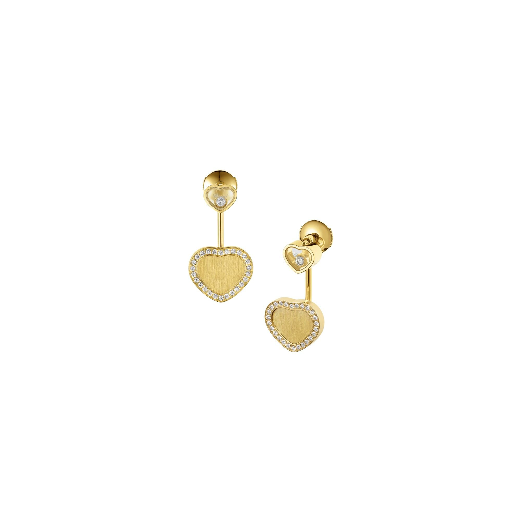 Chopard Happy Diamonds Ethical White Gold Diamond Earrings - Jewelry |  Manfredi Jewels