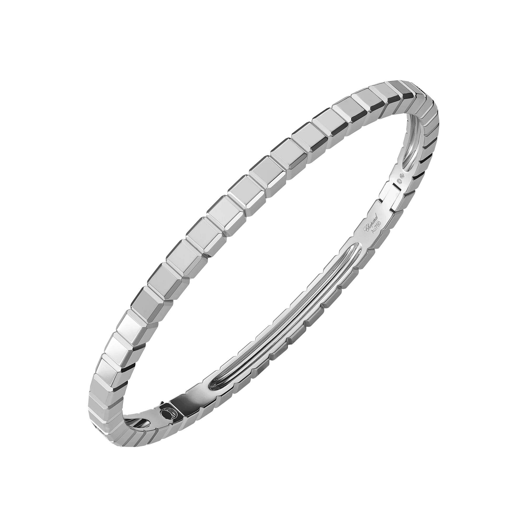 Bracelet Chopard Ice Cube en or blanc vue 1