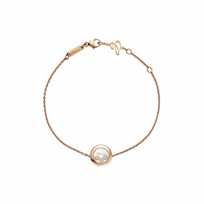 Bracelet CHOPARD Happy Dreams - Modèle Avec Roses Et Diamants, Occasion