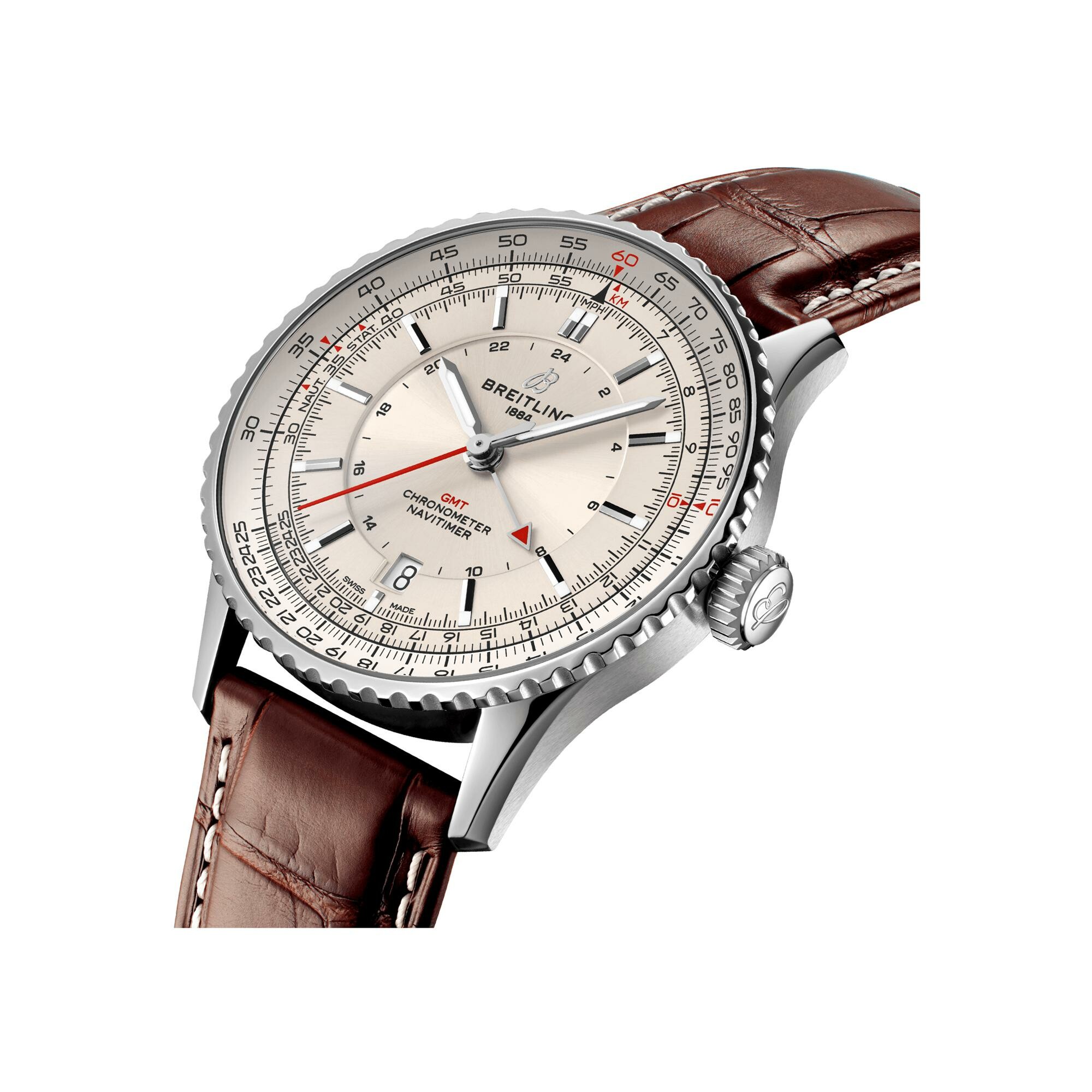 Règle à calcul circulaire de la montre Breitling Navitimer