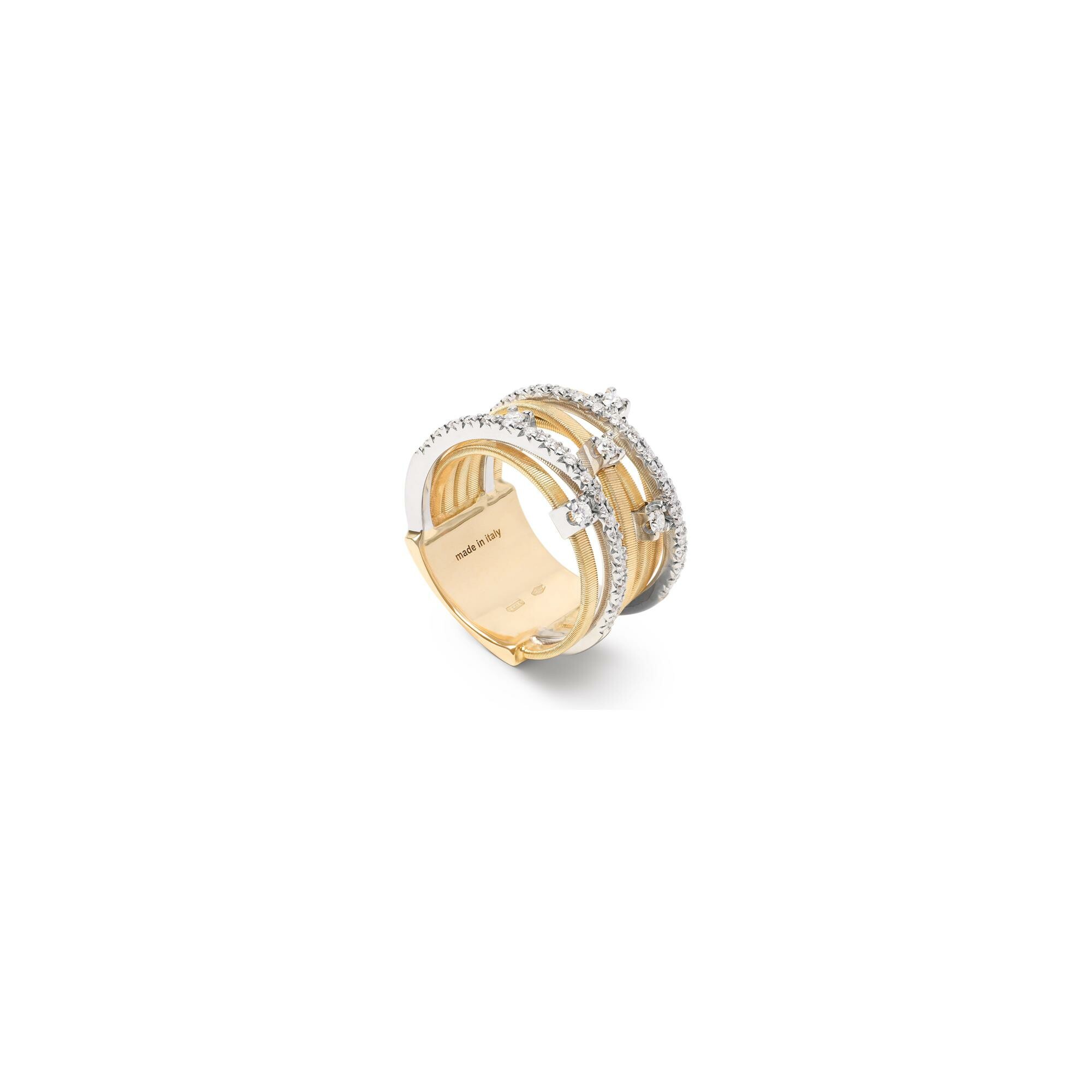 Bague Marco Bicego Goa en or jaune et diamants