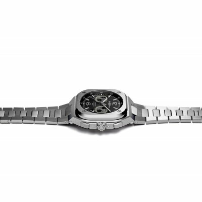 Montre Bell & Ross BR 05 Chrono black steel vue 2