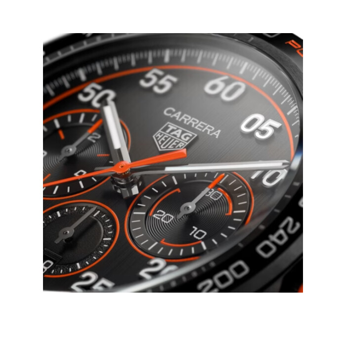 Montre TAG Heuer Carrera Porsche Orange Racing 44mm vue 2