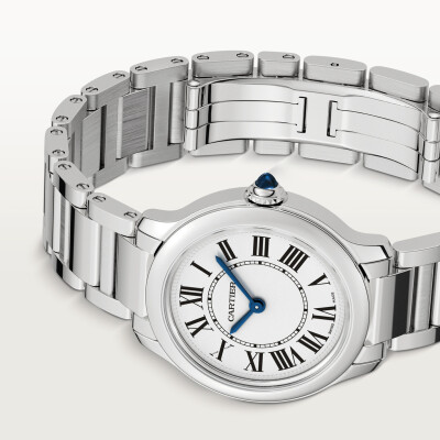 Ronde Must de Cartier watch, 29mm, steel view 7