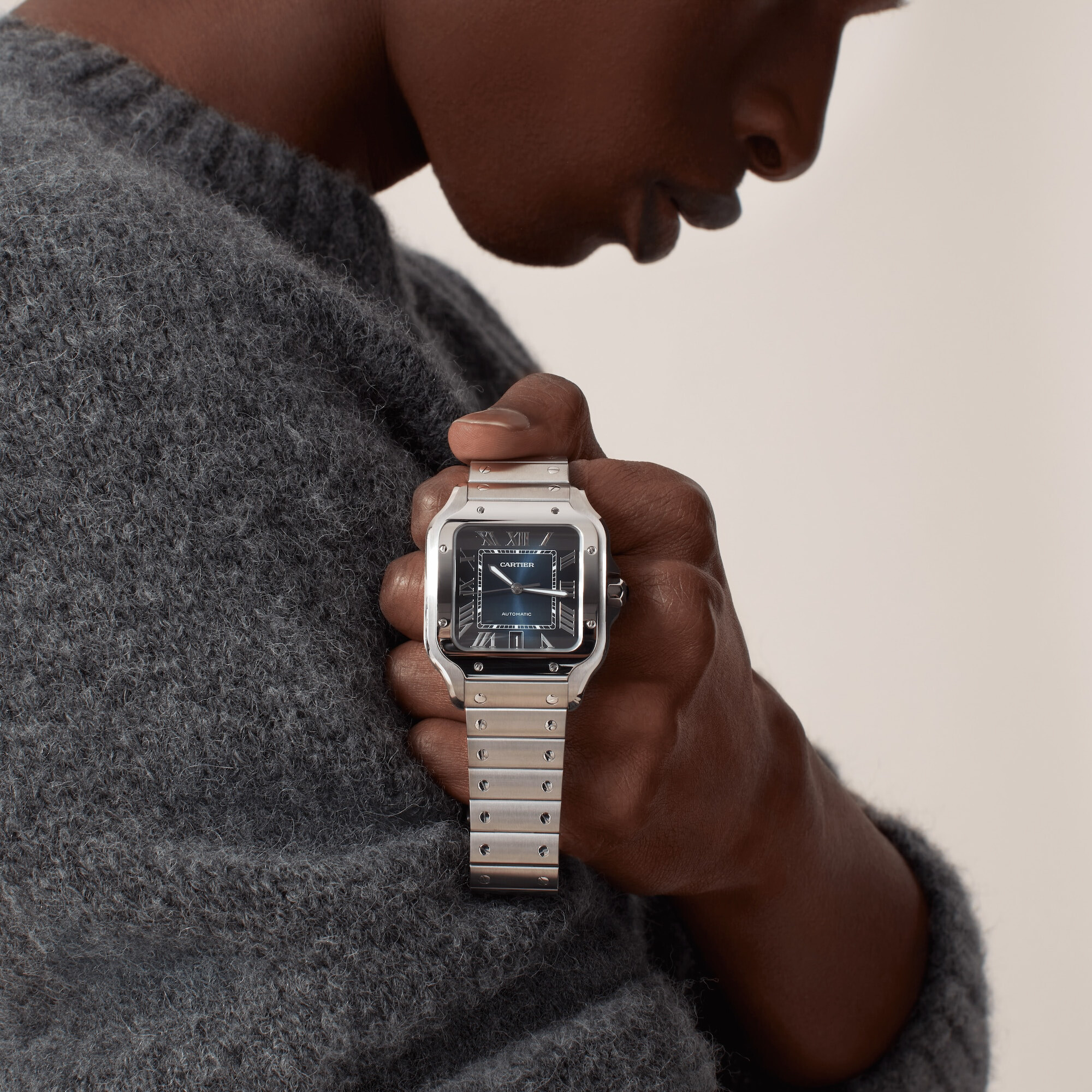 Purchase Santos de Cartier watch, Large model, automatic movement ...
